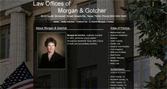 Desktop Screenshot of morgan-gotcher.com